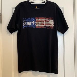 Carhartt black medium relaxed fit work shirt